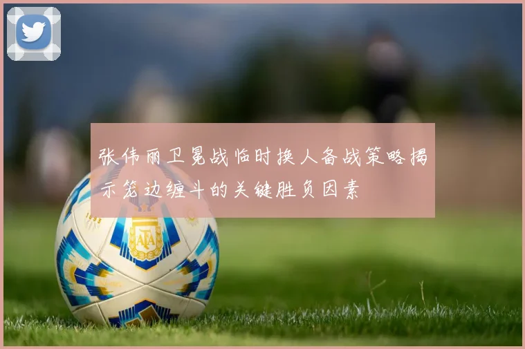 张伟丽卫冕战临时换人备战策略揭示笼边缠斗的关键胜负因素